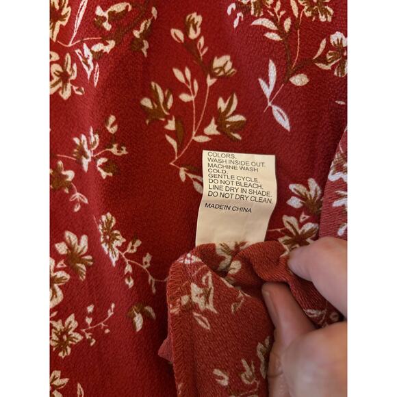 Vacay Floral Off Shoulder Shirred Waist Dress - Picture 11 of 11